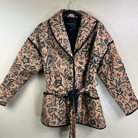 Bagatelle quilted and belted jacket - Picture 2 of 8